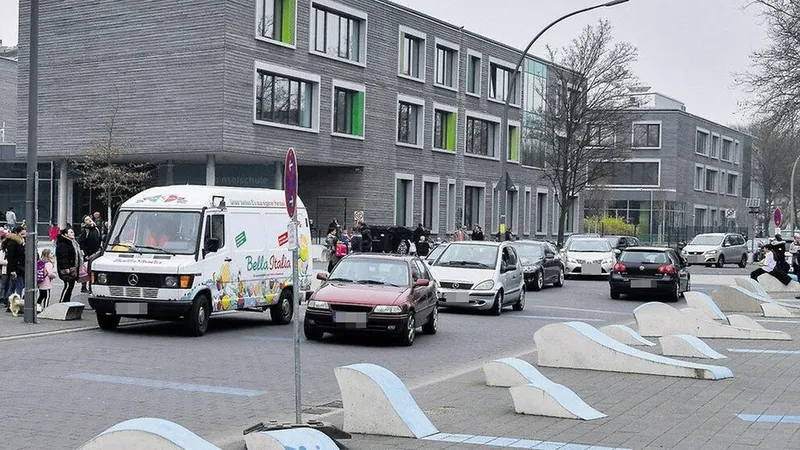 Fehlender Zebrastreifen Krieterstraße